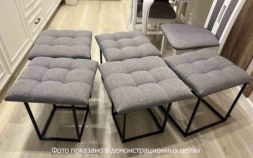 Пуф Vi-Tall 5 в 1 розкладний сірий рогожка 50 см х 50 см dc07ed17 фото